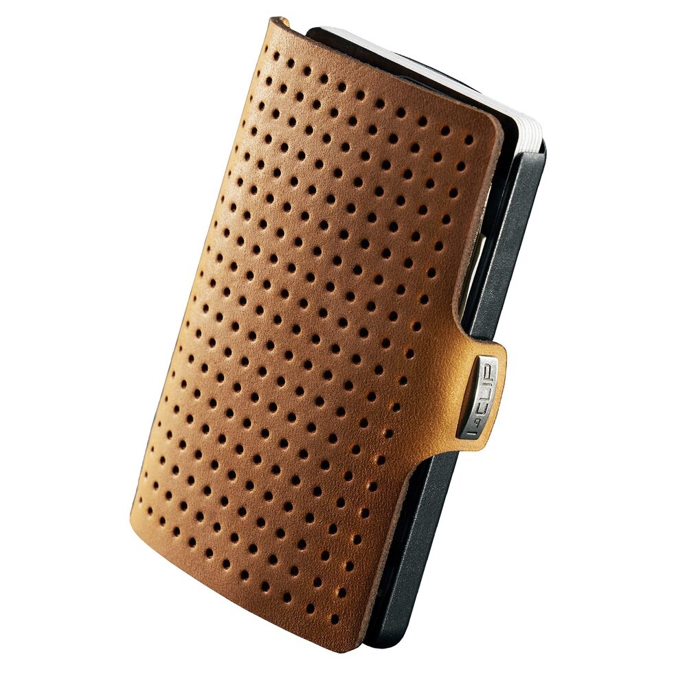 7930 Original Mini Wallet with Moneyclip Slim Wallet Leather Wallet